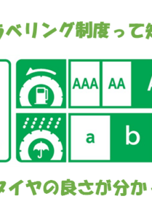 タイヤのラベリング制度って知ってる？